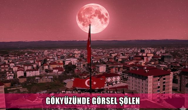 "Pembe Dolunay" 1 Nisan’da Muş semalarında