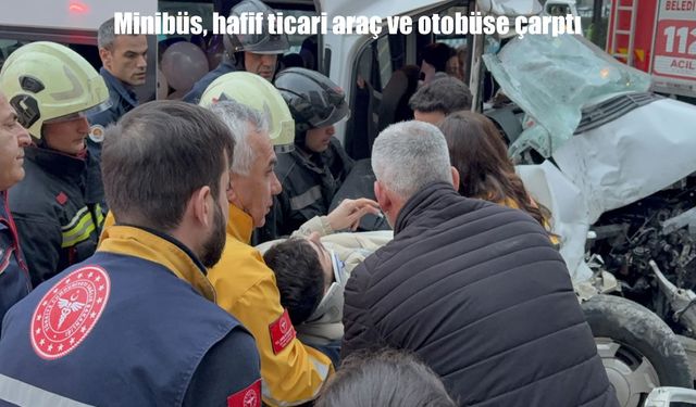 Samsun’da zincirleme kaza: 7 yaralı