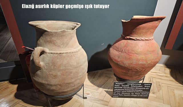 Elazığ’da tarih canlanıyor: Asırlık küpler yoğun ilgi görüyor