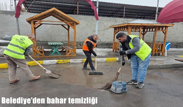 Ardahan’da bahar temizliği başladı: Ekipler sahada