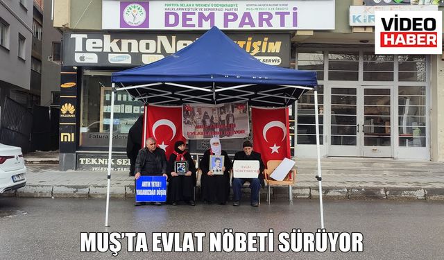 Muş’ta annelerin çığlığı: "Bir kez sesini duysam yeter"