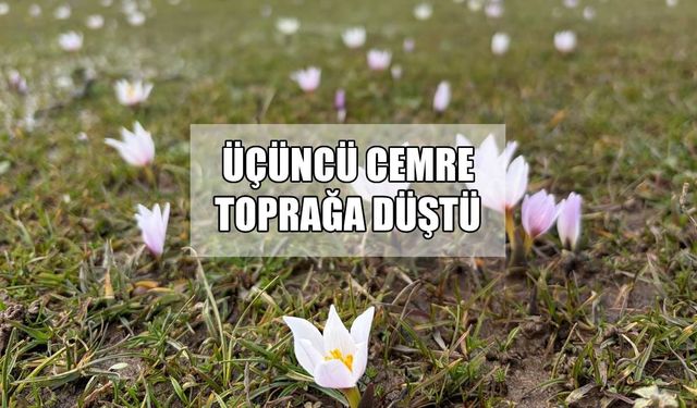 Üçüncü Cemre toprağa düştü, bahar müjdelendi