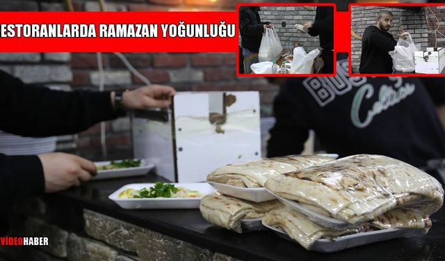 Muş’ta Ramazan yoğunluğu: Lokantalar siparişlere yetişemiyor