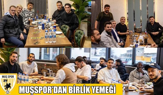 Muşspor, Kahramanmaraş maçı öncesi moral depoladı