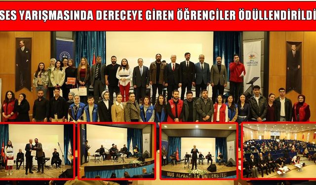 Muş’un genç sesleri yeteneklerini sergiledi