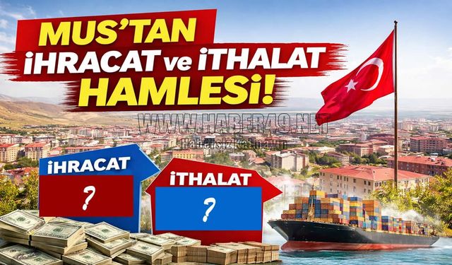 Muş’un dış ticareti Şubat’ta hız kazandı: İhracat ve ithalatta hareketlilik arttı
