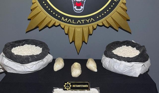 Malatya’da Şeker Çuvallarında Uyuşturucu Yakalandı