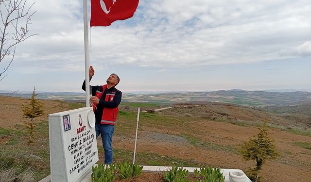 Elazığ’da Şehitlikler Ziyaret Edildi