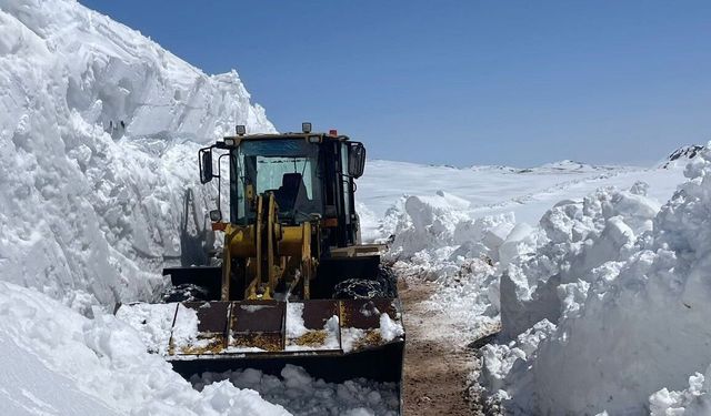 Erzurum’da 2 Bin 443 Rakımda Karla Mücadele: Yol İki Günde Açıldı