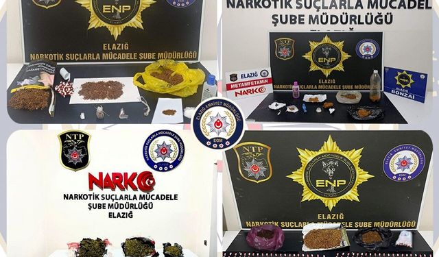 Elazığ’da Uyuşturucu Operasyonu: 30 Kişi Tutuklandı