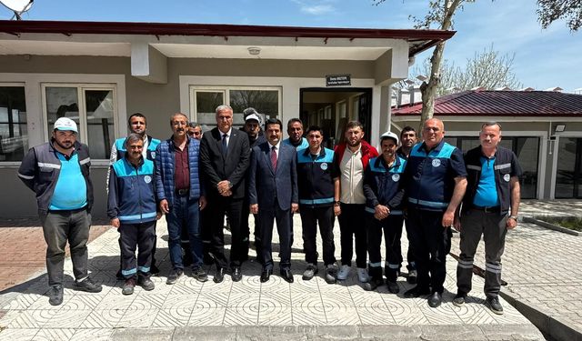 Başkan Taşkın taziye hizmetlerinin merkezinde inceleme yaptı