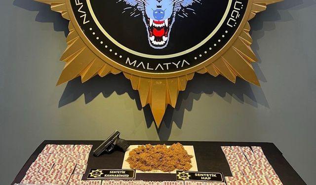 Malatya'da torbacı operasyonu: 5 tutuklama