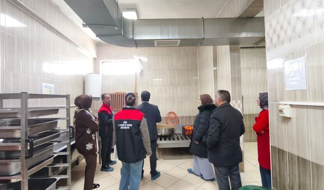 Ağrı’da Öğrenci Yurtları ve Pansiyonlarda Gıda Denetimi