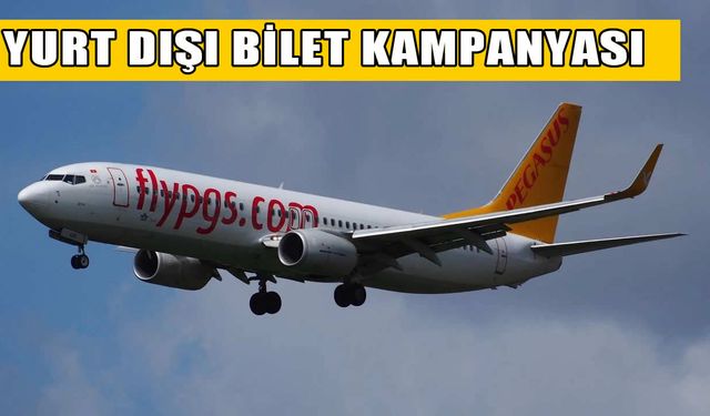 Pegasus’tan yurt dışı kış biletlerinde büyük kampanya
