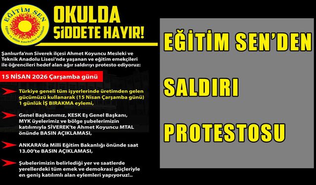 Eğitim Sen yarın iş bırakacak