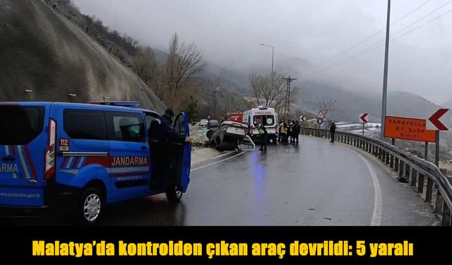 Malatya-Adıyaman Yolunda Feci Kaza: Yaralılar Var