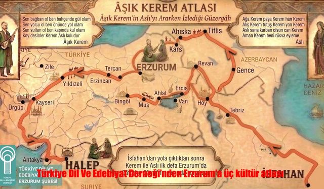 TDED Erzurum, Şehrin Sosyo-Kültürel Hafızasını Atlaslarla Taçlandırdı