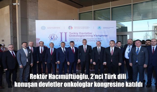 Hacımüftüoğlu’ndan Uluslararası Sağlık İş Birliği Vurgusu