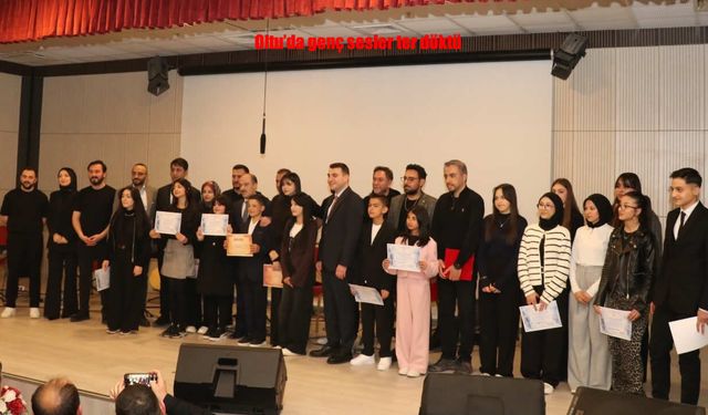 Genç yetenekler Oltu’da sahne aldı