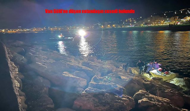 Van Gölü’nde Acı Olay: Suya Düşen Gencin Cansız Bedeni Bulundu