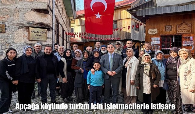Apçağa köyünde turizm için işletmecilerle istişare