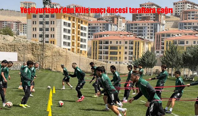 Yeşilyurtspor’dan Kritik Kilis Maçı Öncesi Taraftara Çağrı