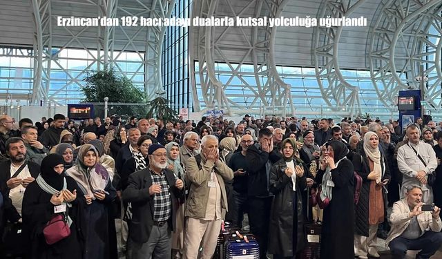 Hacı Adayları Dualarla Medine’ye Uğurlandı