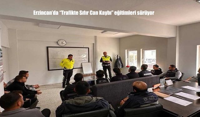 Emniyetten Sıfır Can Kaybı İçin Bilinçlendirme Çalışması