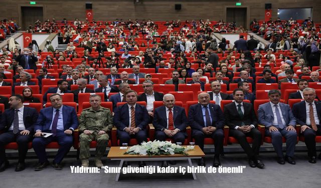 Erzincan’da Güvenlik Paneli: Yıldırım’dan Birlik Vurgusu