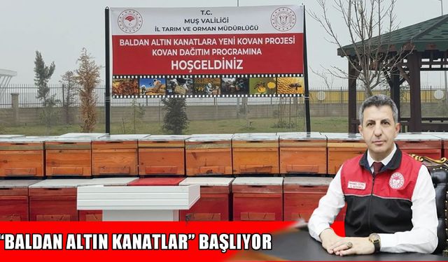 Muş’ta 100 kadın üreticiye arı ve kovan verilecek