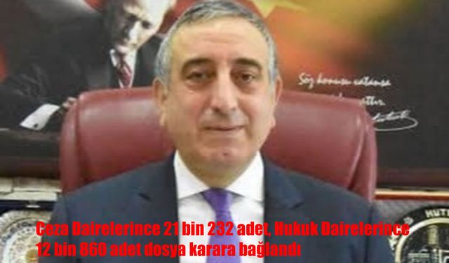 Erzurum BAM 2025 raporu: 34 bin dosya karara bağlandı