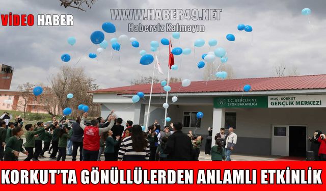 Muş’ta özel çocuklar sanatla buluştu