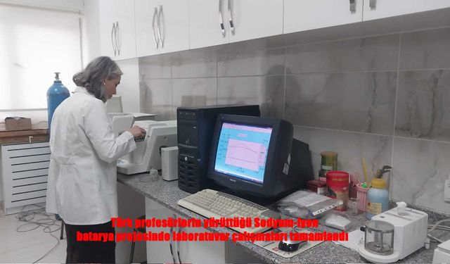 Sodyum-İyon Bataryada Laboratuvar Çalışmaları Tamamlandı