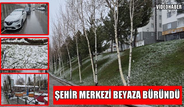 Muş’ta Nisan sürprizi: Şehir güne beyaz bir "Merhaba" dedi