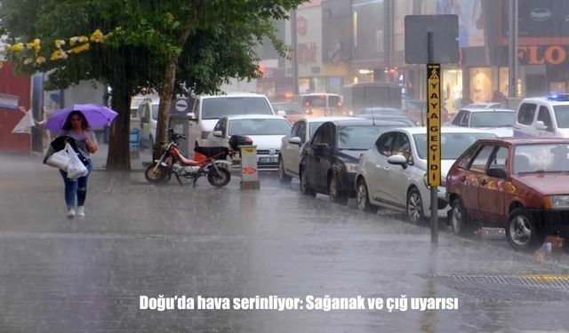 Meteoroloji Uyardı: Doğu Anadolu’da Yağış ve Çığ Riski