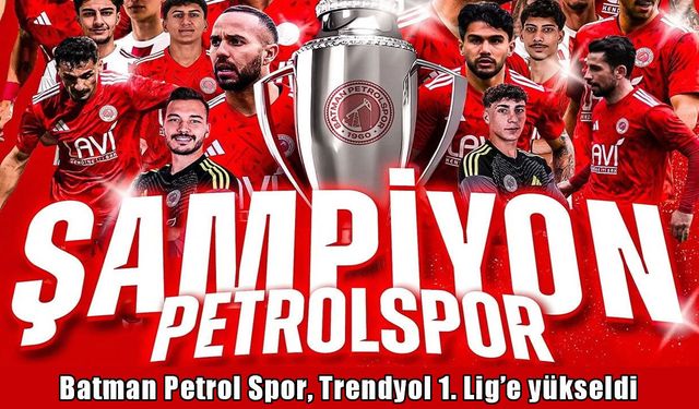 Batman Petrol Spor Trendyol 1. Lig’de