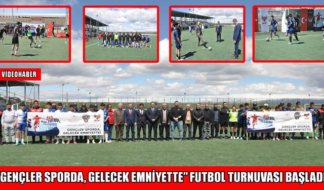 Muş’ta Polis Haftası’na özel turnuva: “Gençler Sporda, Gelecek Emniyette”