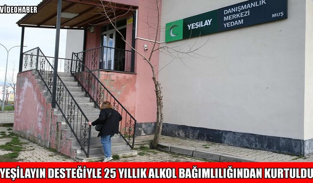 Muş’ta 66 yaşındaki kadın 25 yıllık bağımlılıktan kurtuldu