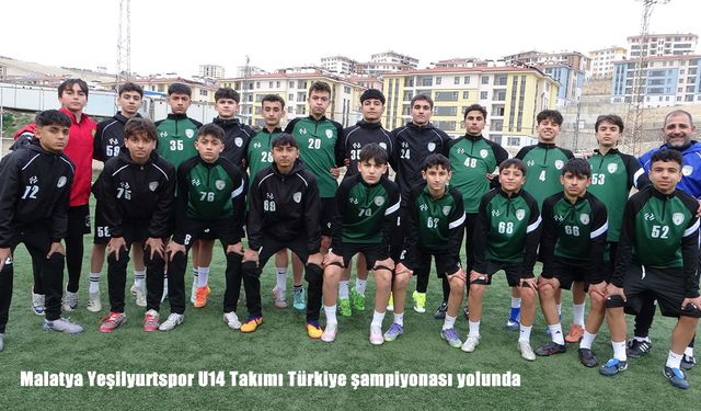 Malatya’nın gençleri sahneye çıkıyor: U14 şampiyonluk hedefinde
