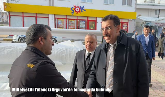 Milletvekili Tüfenkçi Malatya Arguvan’da ziyaretlerde bulundu