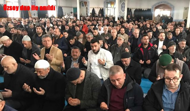 Gazeteci Feridun Fazıl Özsoy için anma programı