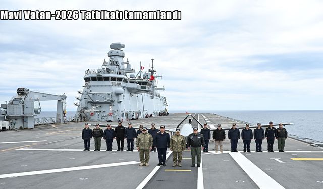 MSB duyurdu: Mavi Vatan-2026 Tatbikatı sona erdi