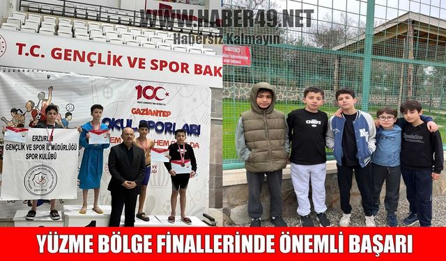 Muşlu yüzücüden büyük başarı