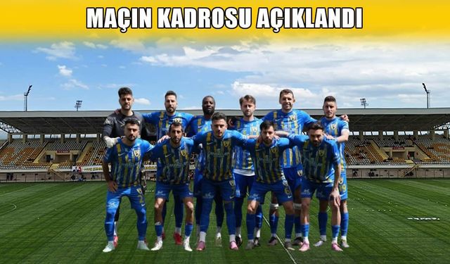 Muşspor - Adanaspor maçında ilk 11'ler belli oldu