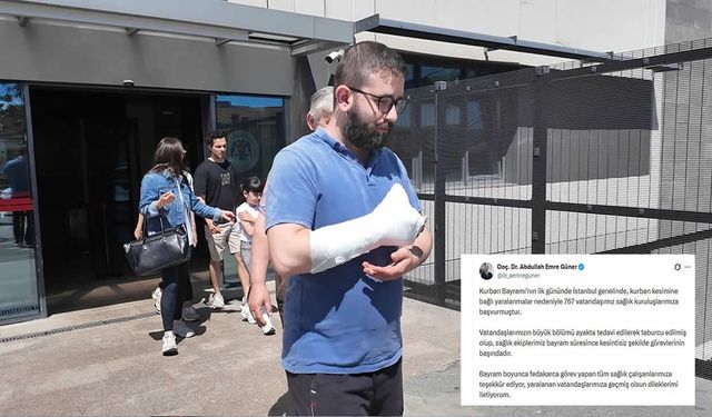 İstanbul’da bayramın ilk günü 767 kişi kurban keserken yaralandı