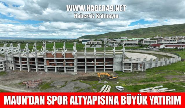 MAUN’da modern spor kompleksi atağı