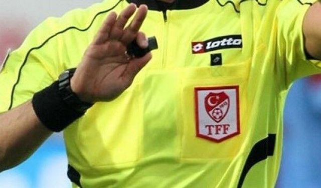 Erciyes 38 FK-Yeşilyurtspor maçında hakem Alpaslan Şen