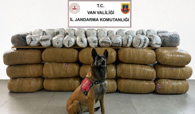 Van’da dev uyuşturucu operasyonu: Yarım tona yakın madde ele geçirildi
