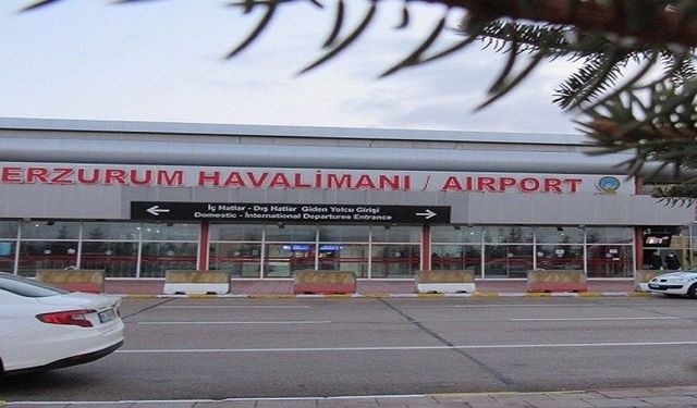 Erzurum Havalimanı’nda nisan ayında 92 bin 107 yolcuya hizmet verildi