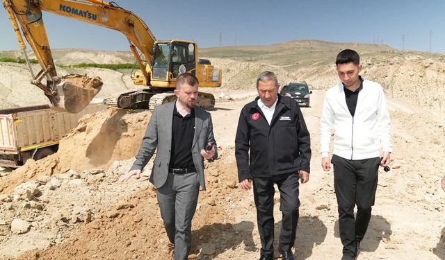 Darende Millet Bahçesi’nde çalışmalar sürüyor